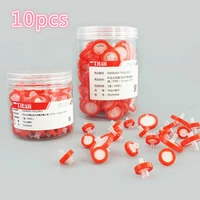 10pcs laboratory supplies hydrophobic ptfe syringe filters 25mm 0 45m needle experiment accessories disposable syringe filter