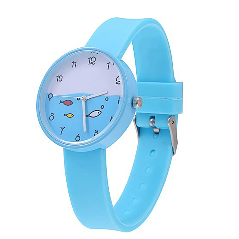 Child Quartz Sports Watch Waterproof Silicone Strap Outdoor Simple Children Wristwatch CX17 | Наручные часы
