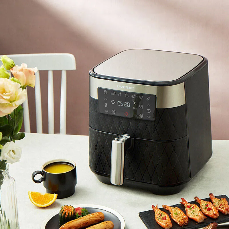 

5.5L Air Fryer without Oil Smart Oil Free Fryer Oven Electric Deep Airfryer Cooker French Fries Pizza Chicken Fryer Home Cooking
