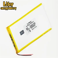 3380150 3 7v 6000mah li ion battery for tablet computer 8 inch 9inch 10inch