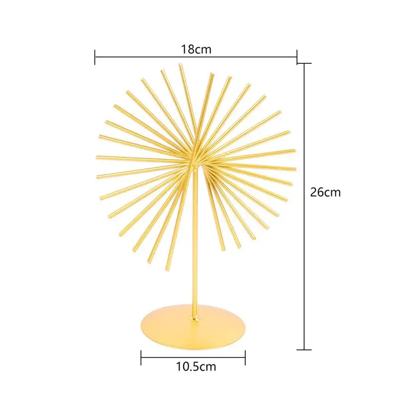 

Iron Fan Decoration Mini Ornaments Light Luxury Desktop Decor Home Gateway Model Room Office Creative Accessories 2021 The New
