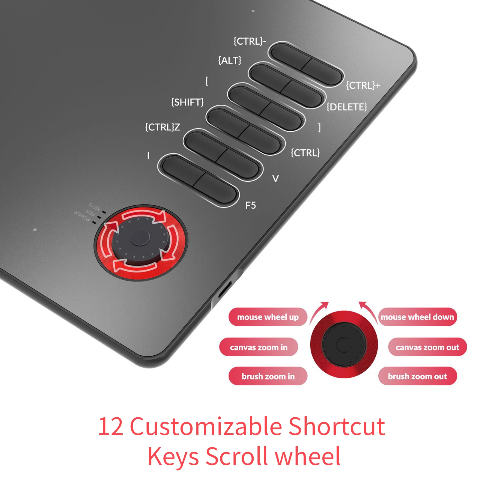 планшет графический для рисования Графический VEIKK A15 Pro 8192 чувствительности ручка