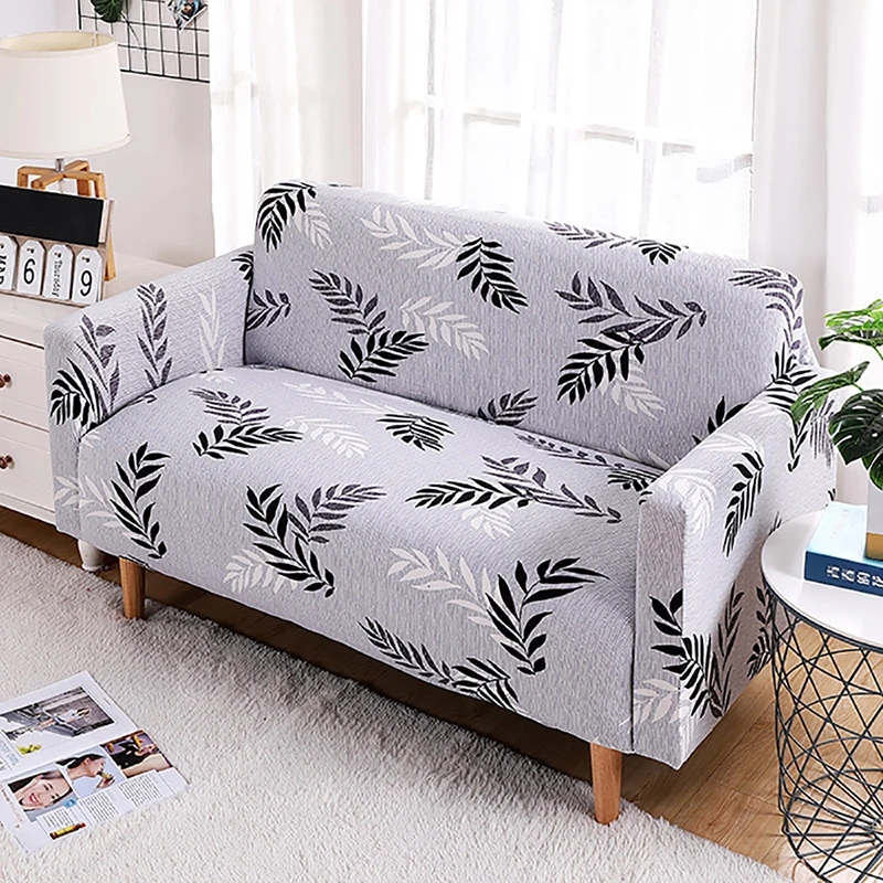 

Household stretch elastic sofa cover. Detachable sofa cover for living room L-shaped fully wrapped sofa cover