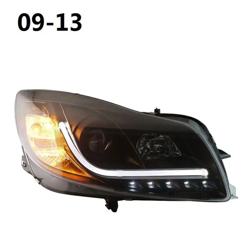 Наружные Drl дневные Neblineros Luces Para Авто Стайлинг светодиодные ходовые Автомобильные фары передние противотуманные фары 13 для Buick Regal