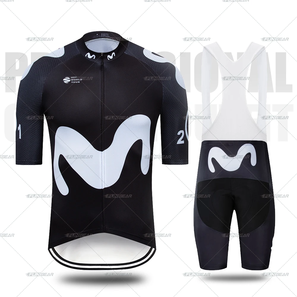 02-0 Black set Набор для велоспорта Джерси pro Team Одежда для велоспорта с коротким рукавом быстросохнущая дышащая подушка Мужская велосипедная одежда для велоспорта - Цвет: 02-0 Black set