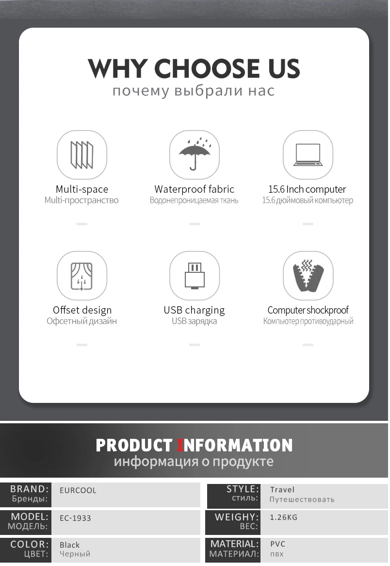 NIGEER Противоугонный рюкзак мужской рюкзак для путешествий для 15,6 дюймов сумки для ноутбука подростковые мужские Mochila водоотталкивающие многофункциональные рюкзаки