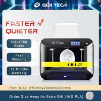 qidi tech 3d printer x plus large size intelligent industrial grade wifi function high precision printing