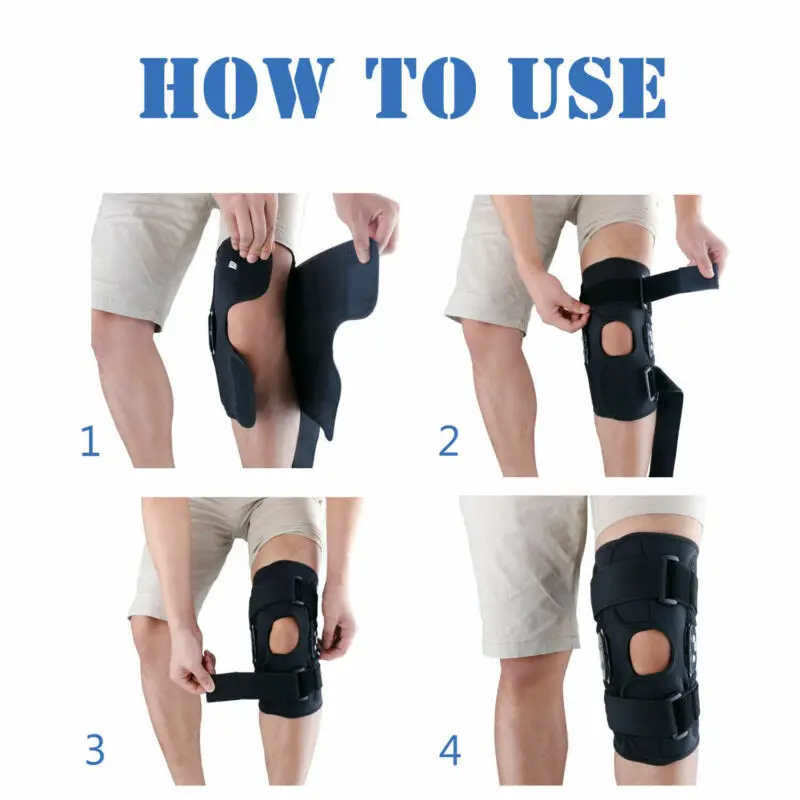 

1PCS Adjustable Knee Support Brace Knee Patella Sleeve Wrap Cap Stabilizer Sports Knee Breathable Protection Patellar Belt