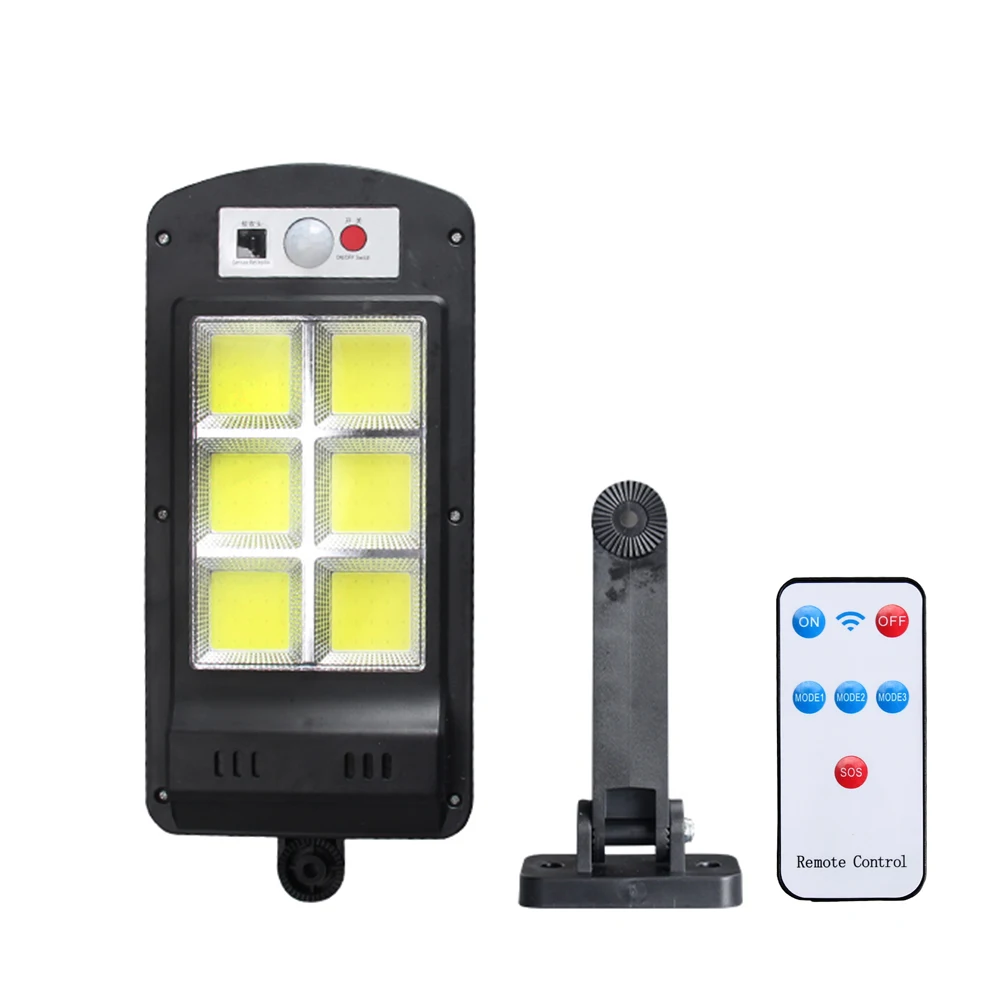 

COB/LED Waterproof Solar Light Outdoors PIR Motion Sensor Wall Solar Street Light Remote Control Security Lamp for Garden Yard