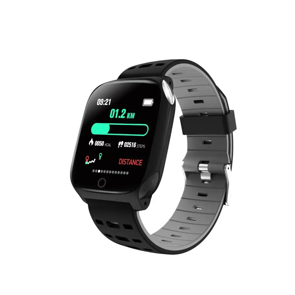 

F16 ECG Heart Rate Blood Pressure Monitoring Sleep Reminder Call Reminder Weather Forecast Pedometer Sports Smart Watch