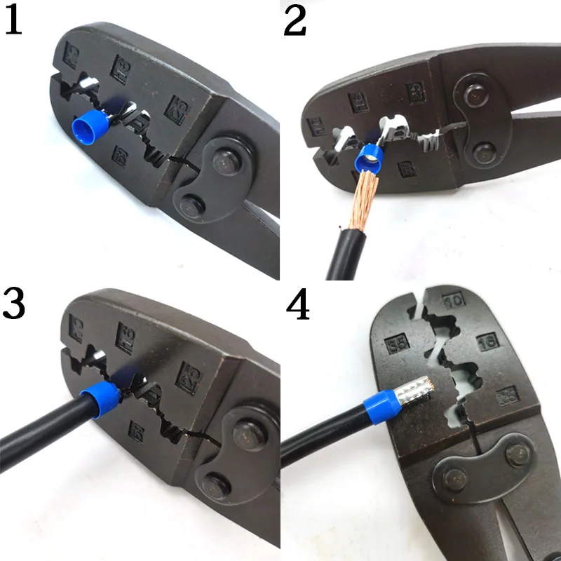 

Crimping Plier Tools For Large Tubular Terminal Japanese Style Capacity 10-150mm2 Wire Press Pliers Tools For Electrician