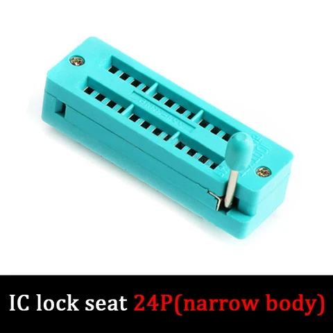 WAVGAT IC Socket 2.54 мм зеленый