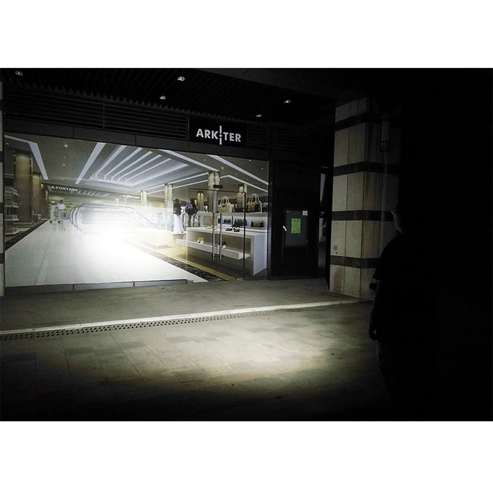 Comprar Linterna LED Recargable De Aluminio EX T6, Potente Linterna Led De 4000 Lúmenes Con Batería De 18650 Para Acampada Al Aire Libre