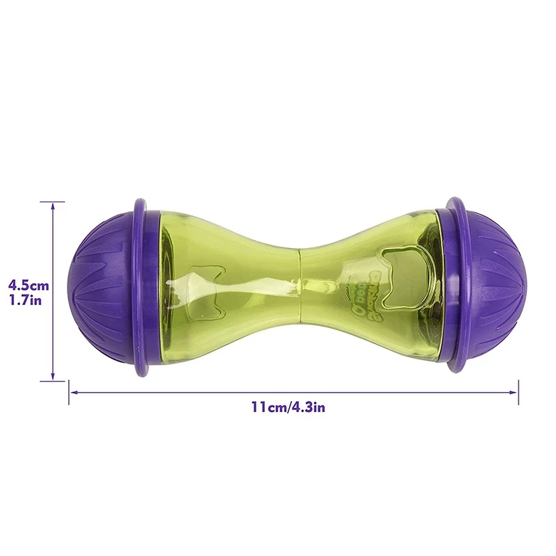 

Cat Dog Feeder Plastic Funny Pet Food Dispenser Treat Ball Puppy Leakage Food Toy