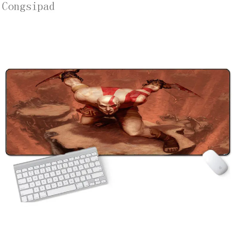 Congsipad Горячие видео игры Бог войны Kratos коврики для мыши крутой ПК компьютерный