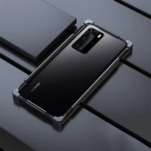 metal bumper shockproof phone cases for huawei p40 pro p40 case aluminum metal frame cover honor 30 pro 30s v30 mate 30 pro case free global shipping