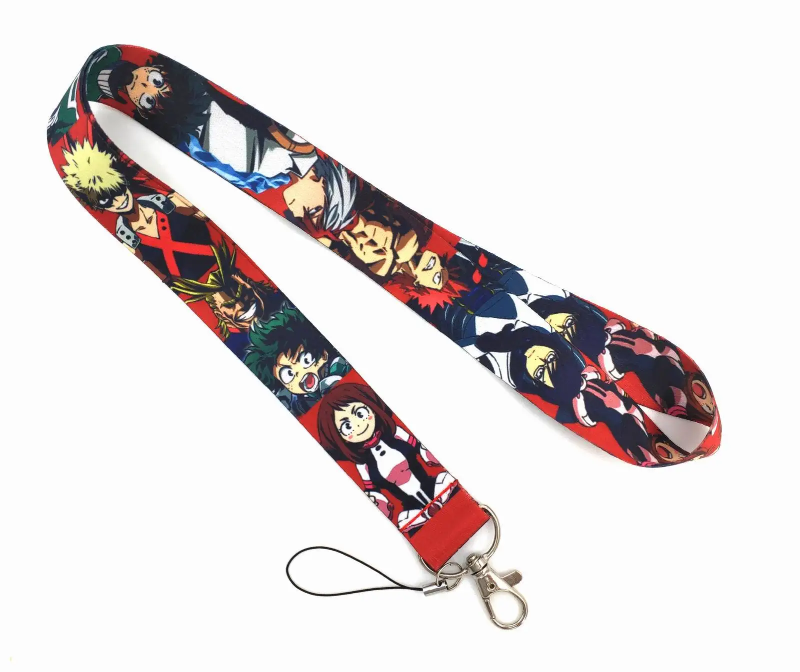 

92cm A Variety of Styles Sling Cosplay My Hero Academia Cosplay Fashionable and Durable Cartoon Mobile Phone Lanyard Gifts