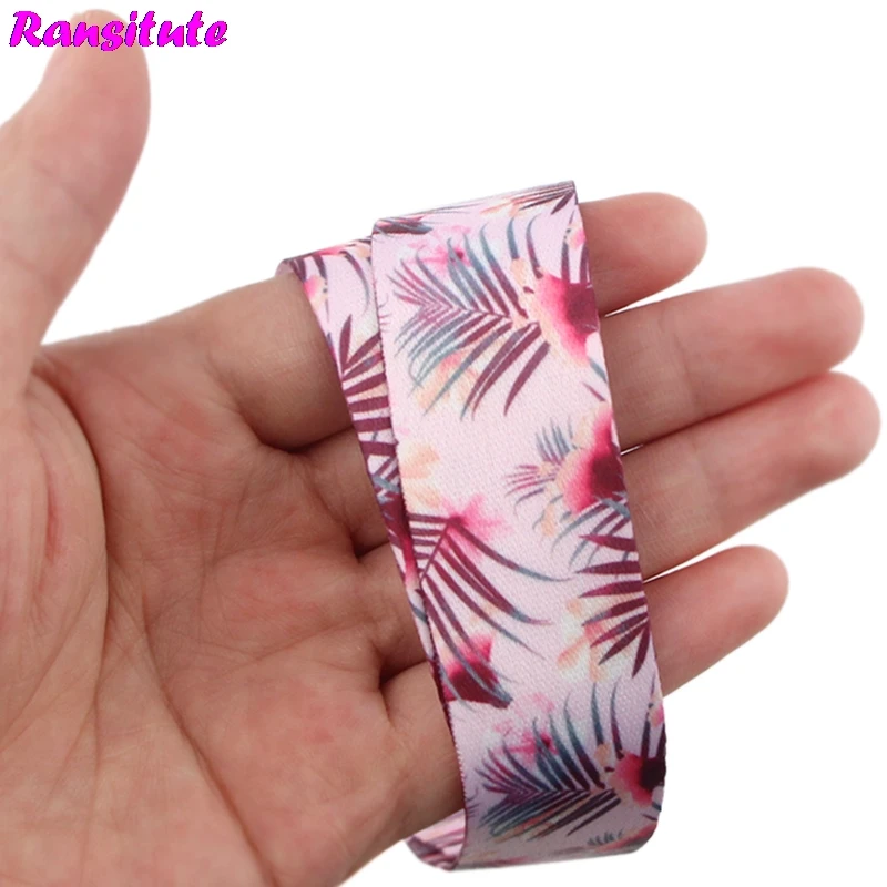 Ransitute R502 Гавайские листья КЛЮЧИ ID карты ТРЕНАЖЕРНЫЙ зал Мобильный телефон ремни