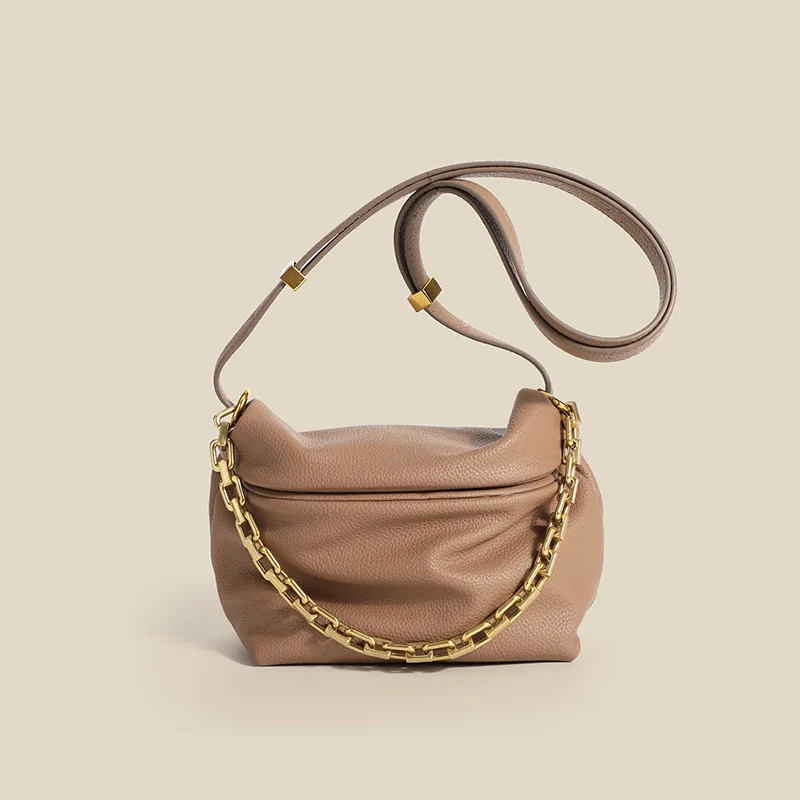 

Designer Shoulder Bags for Women Luxury Brand Soft Leather Handbags Chain Female Crossbody Bag High Quality Shopping New 2021