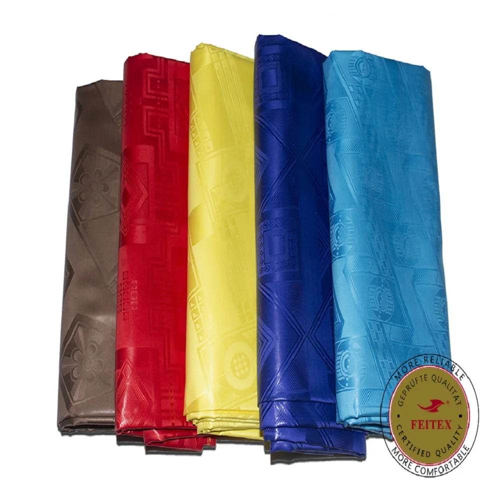 Немецкое качество новый узор желтая парчовая ткань из Гвинеи Bazin богатая для