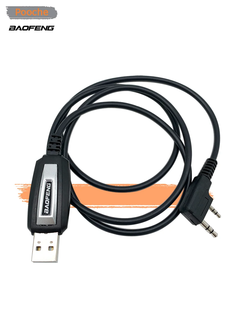 Baofeng оригинальный программирующий кабель с программным обеспечением и CD для мобильного двухстороннего радио 888s uv 5r uv-82 рация Baofeng от AliExpress WW