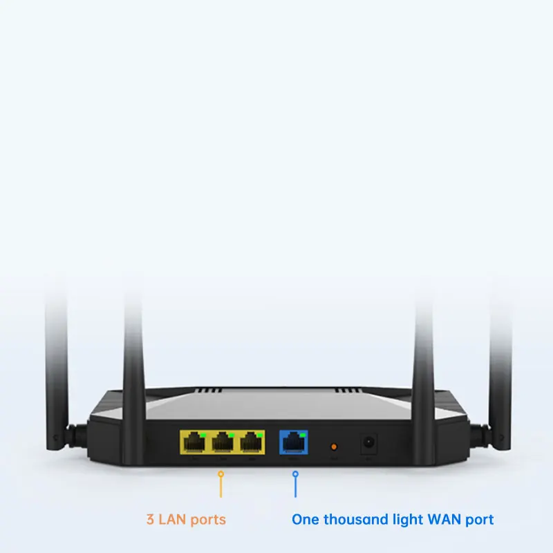 11AC 1200 Мбит/с беспроводной Wifi двойной Dand маршрутизатор с гигабитным WAN портом MU MIMO