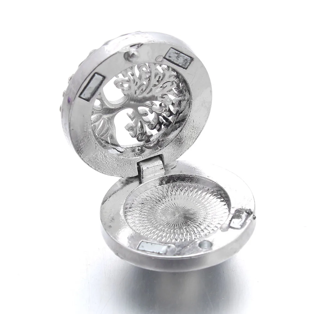 Новый ароматерапия 18 мм оснастки кнопки духи медальон Магнитная Нержавеющая