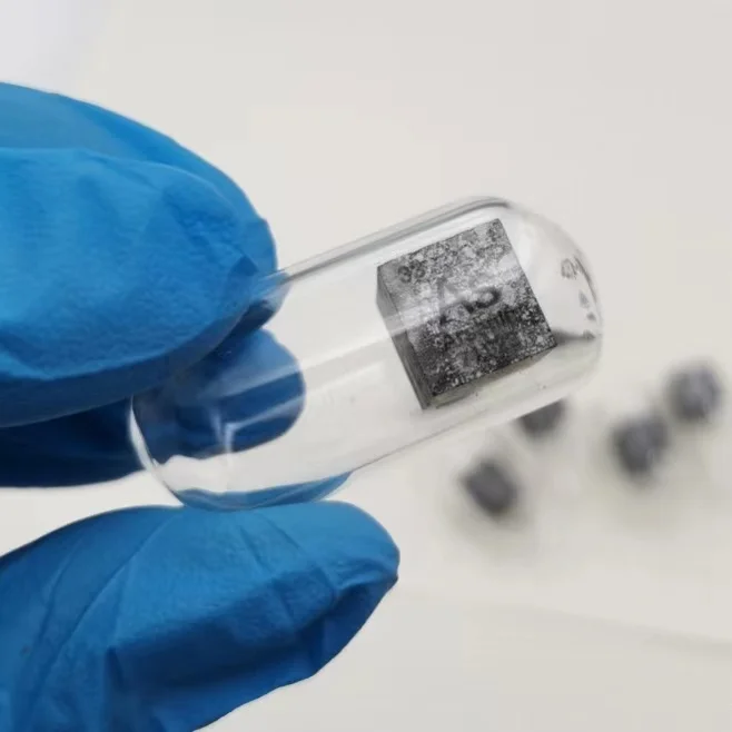 Мышьяк 10 мм As≥ 99.9999% куб мышьяка Периодическая таблица элементов ручная работа