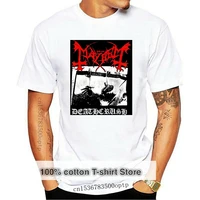 new mayhem deathcrush metal band tshirt logot shirt size s 2xl best item free shipping light tee shirt