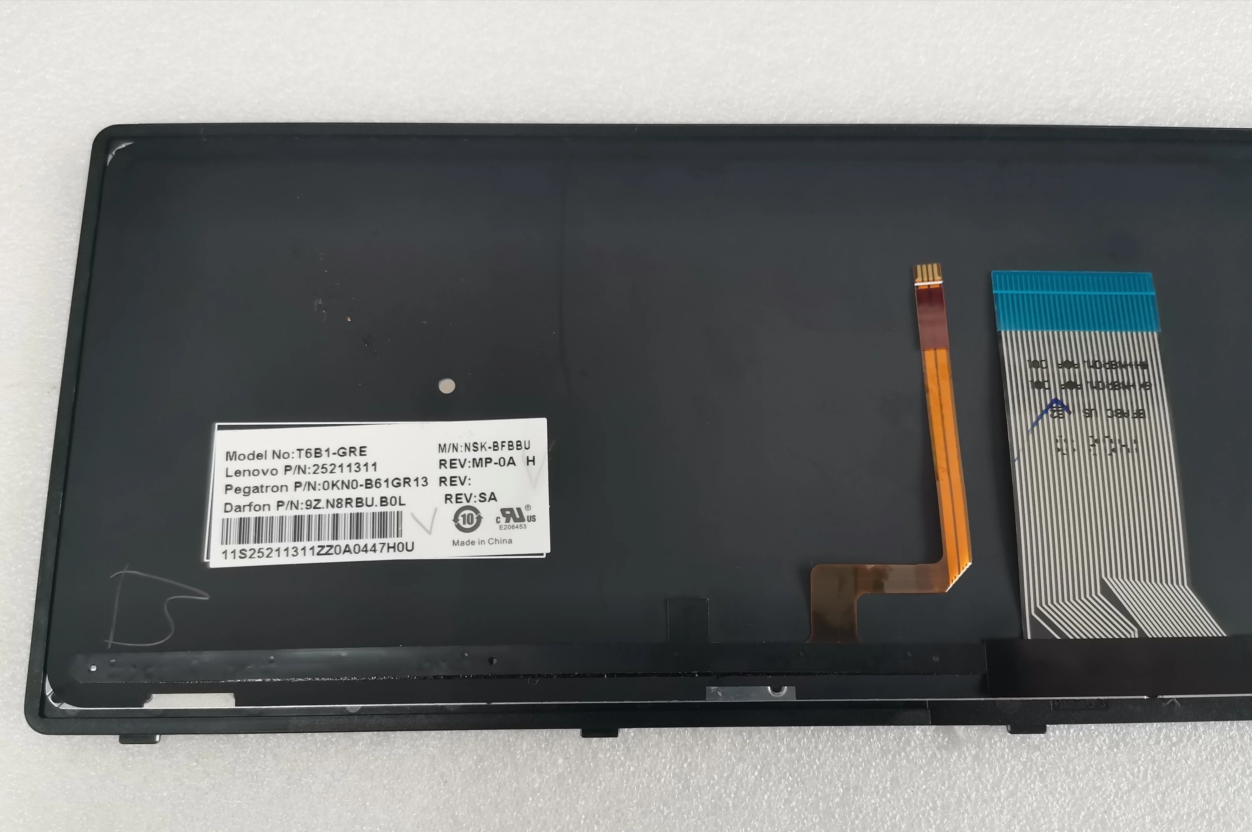 Новый Для Lenovo U510 Z710 GK язык подсветкой клавиатуры ноутбука FRU T6B1-GRE 25211311 9Z. N8RBU.B0L |