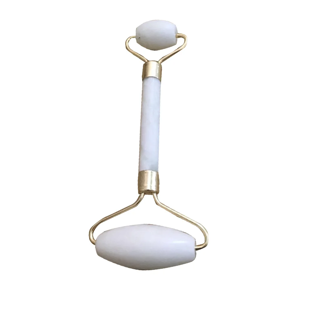 1 шт. новый дизайн Нефритовый ролик для лица съемные головки массажа шеи и глаз