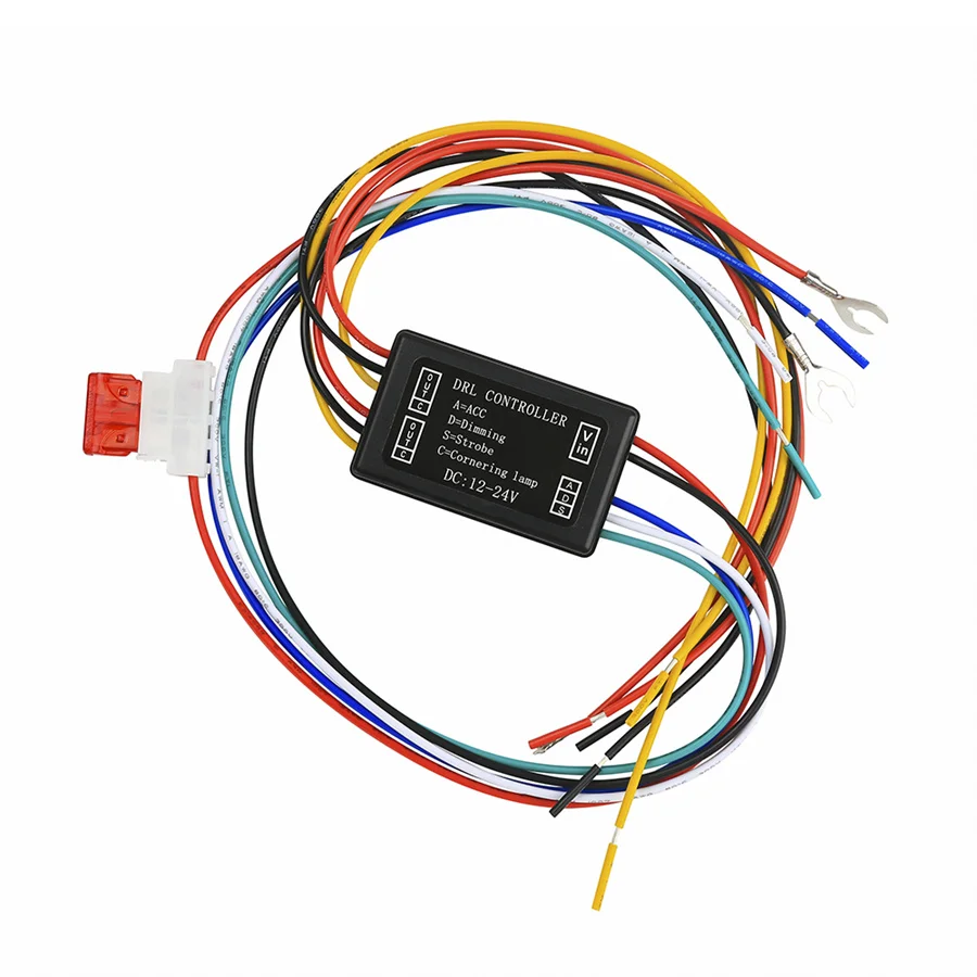 

12V-24V Multifunction DRL Controller LED Daytime Running Light Controller Module