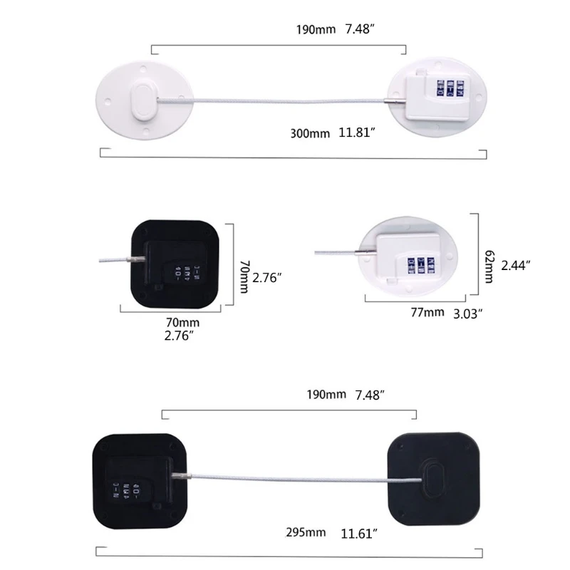 

Baby Safety Lock Kids Prevent Children Falling Window Restrictor Infant Security Coded Lock Door Drawer Cabinet Code Combinatio