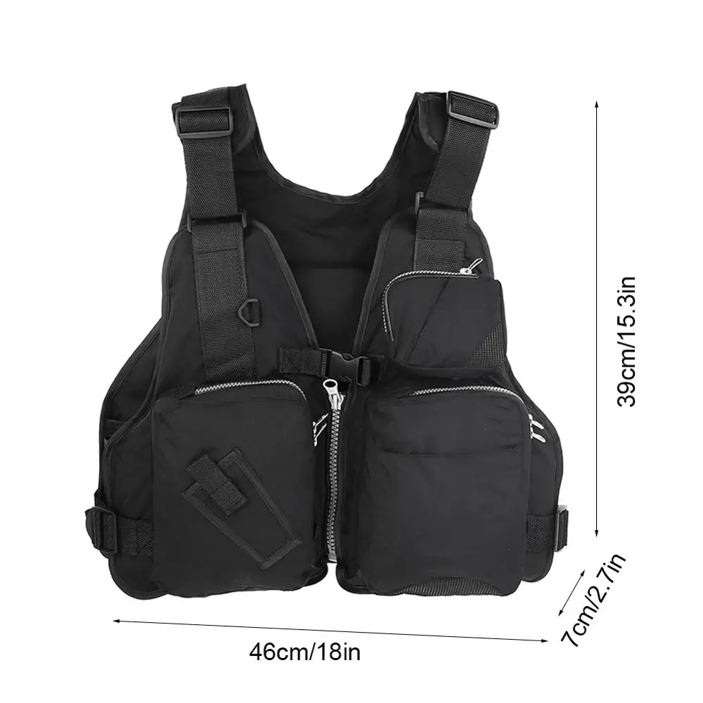 

Adjustable Multifunctional Breathable Foam Swimming Life Jacket Safety Waistcoat Outdoor Drifting Suit Fishing Accessory
