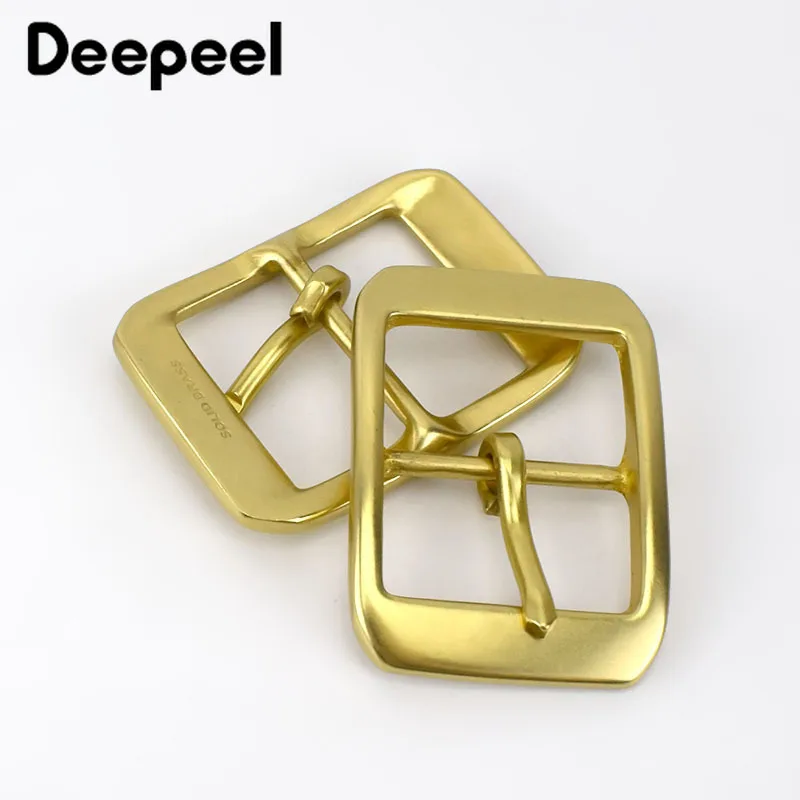 Deepeel 1 шт. 40 мм Чистый Медь Нержавеющая сталь пряжки ремня для Для мужчин пряжкой