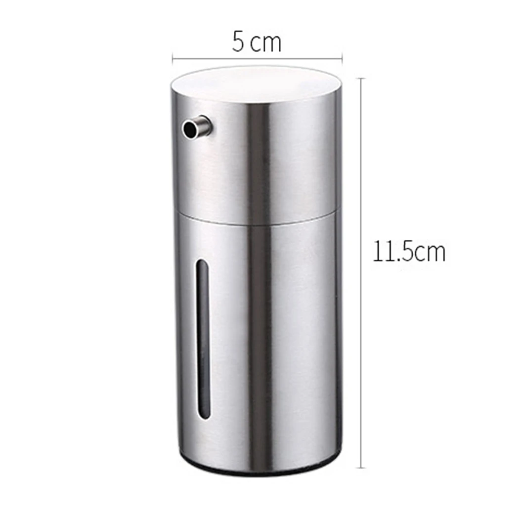 

justdolife 4.22oz Stainless Steel Oil Bottle Metal Oil Dispenser Kitchen Vinegar Bottle Leak-proof Nozzle Kitchen Tools