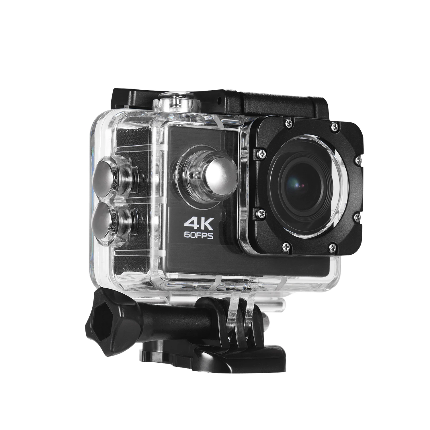 Спортивная Экшн-камера 4K 60FPS HD камера s подводный 30 м 170 градусов широкий угол с водонепроницаемым корпусом видео запись Спортивная камера