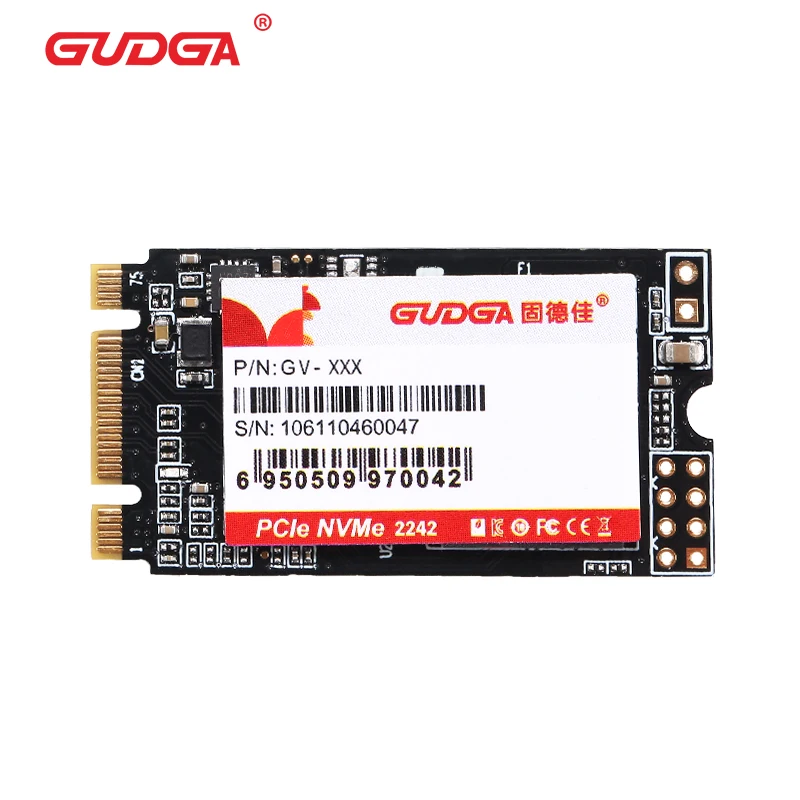 GUDGA SSD M2 NVME PCI e сигнал Gen3.0x2 2242 с объемом оперативной памяти 1 ТБ 128 ГБ 256 512 Гб hdd