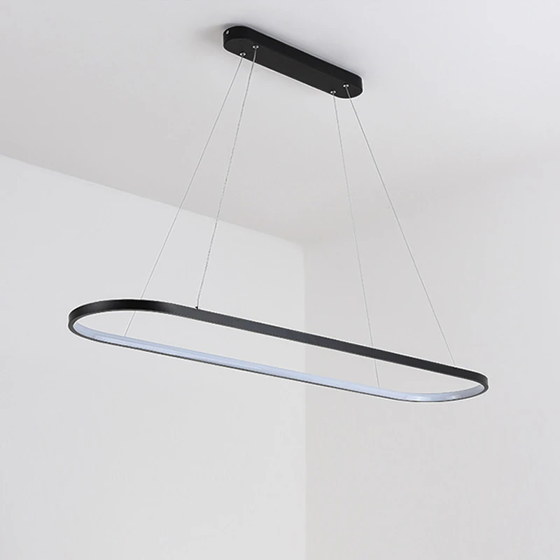 

Modern LED Pendant Lights For Dining Room With Remote Control Dimmable Restaurant Hanging Lamp Fixtures Bedroom Lustre