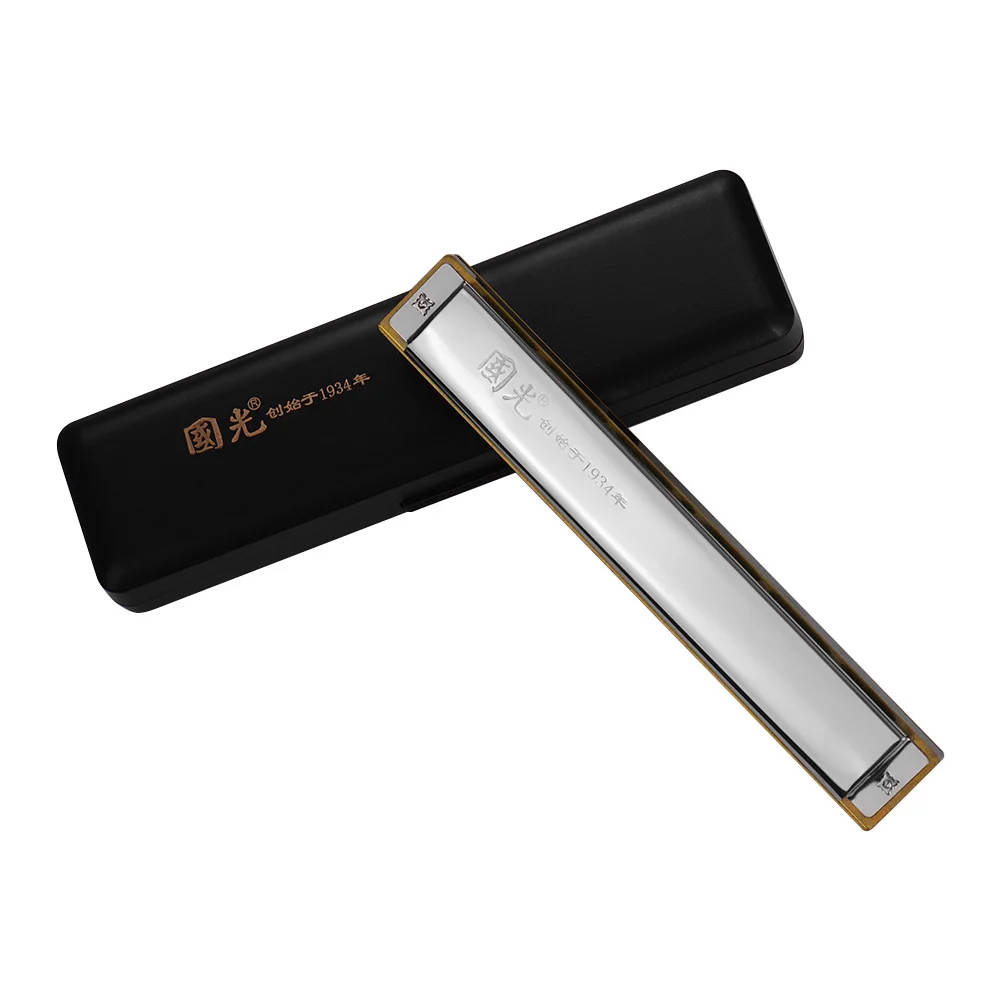 Красочная Мини гармоника ожерелье C Ключ диатоник 24 отверстия блюз детские