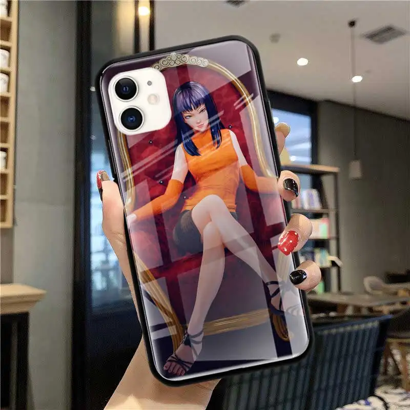 

Tempered Glass Case for iPhone 12 mini 11 Pro MAX 7 8 Plus X XR XS Max SE 2020 7 8+ 6 6S Fundas Capa Shell Crazy Excitement Bag