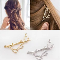 women hair clip branch alloy creative antler accessories hair korean