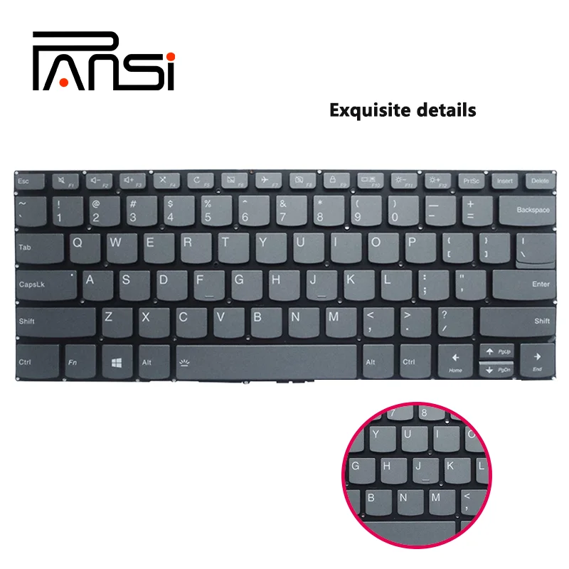 Для ноутбука Lenovo клавиатура с подсветкой IdeaPad 320-14ISK 320-14IKB 320-14 14AST 120S-14IAP 520S-14IKB S145-14