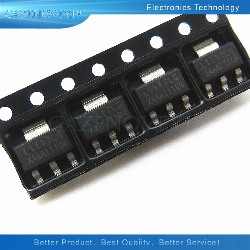 

5 шт./лот AZ1117H-ADJ EH11A AZ1117EH-1.8 GH18G REG1117-3.3 BB1117 SPX1117M3-3.3 1117 M3 KIA1117-3.3 KIA1117 L1117LG L1117L SOT223