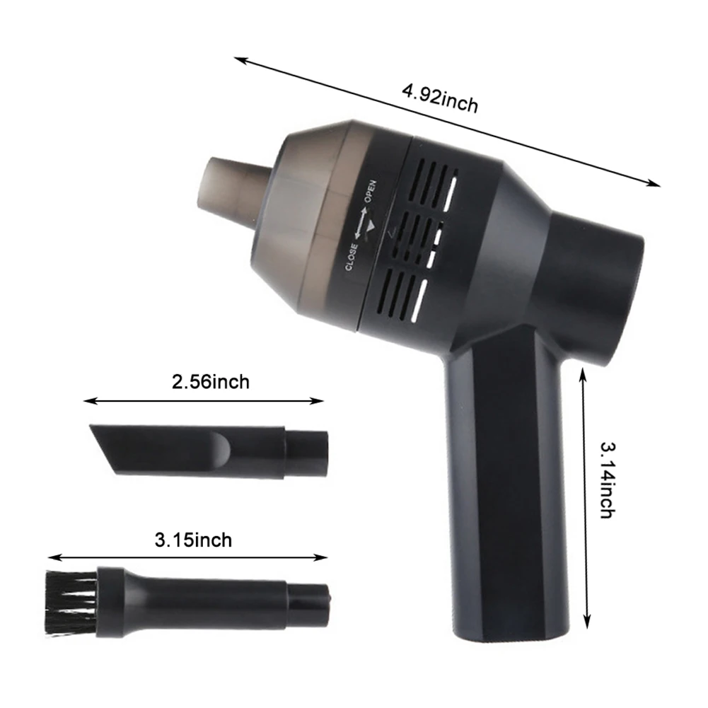 

Keyboard Vacuum Cleaner 2020 Upgraded Portable USB Rechargeable Mini Vacuum Cleaner For Laptop Computer 2 Different Nozzles