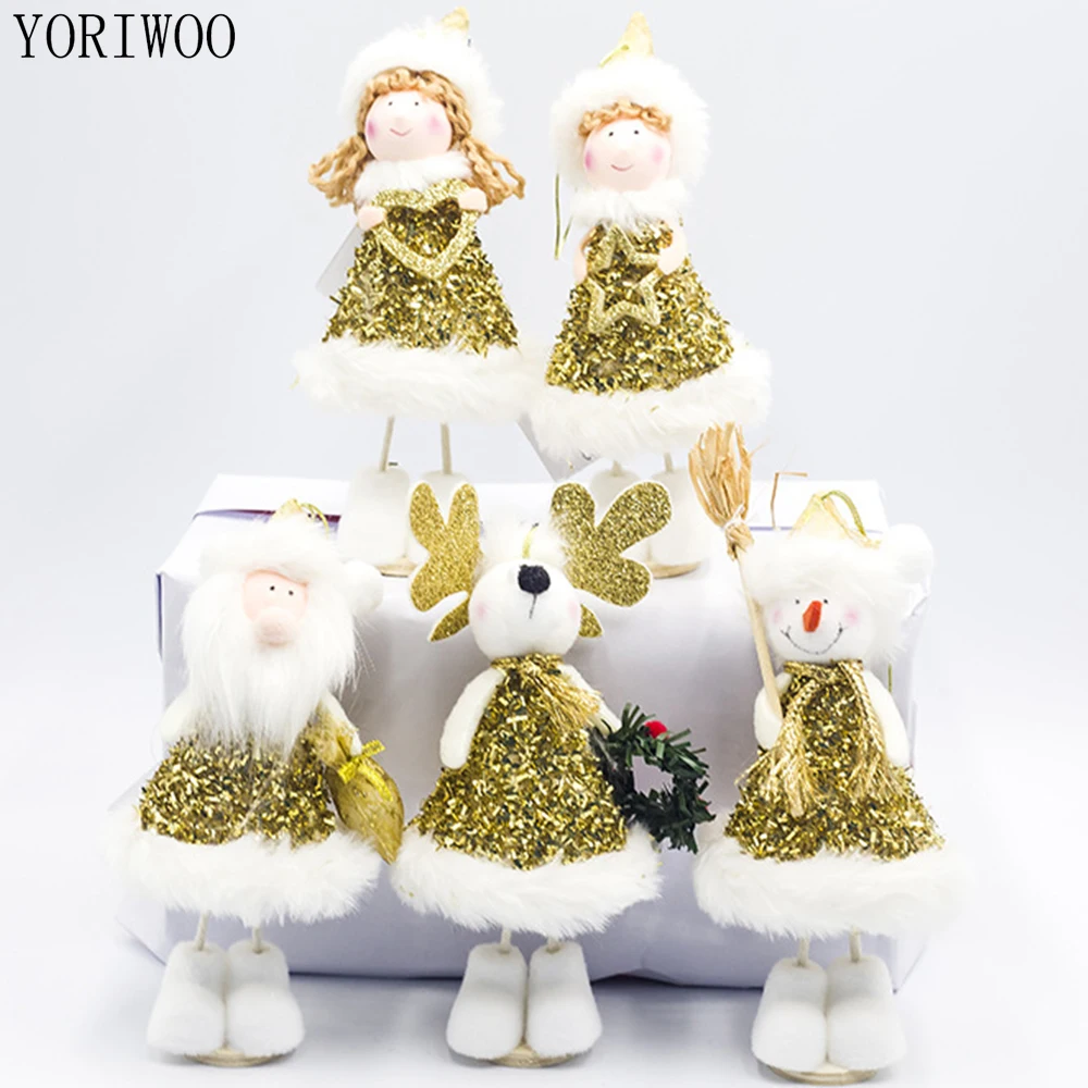 YORIWOO Рождественские куклы с оленем детские рождественские украшения для дома 2019