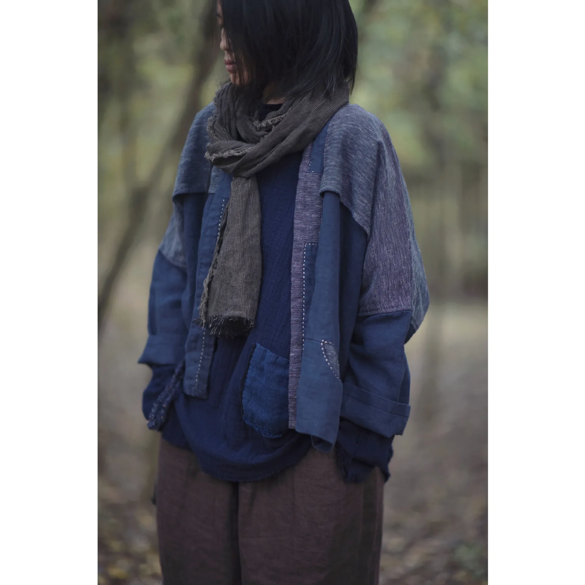 Женские Простые рваные хлопковые льняные шарфы шарф женский винтажный