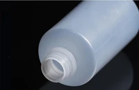 10pcs 150ml plastic squeeze bottle dispenser sauce liquid bottle watering tattoo wash white bent tip clear labware