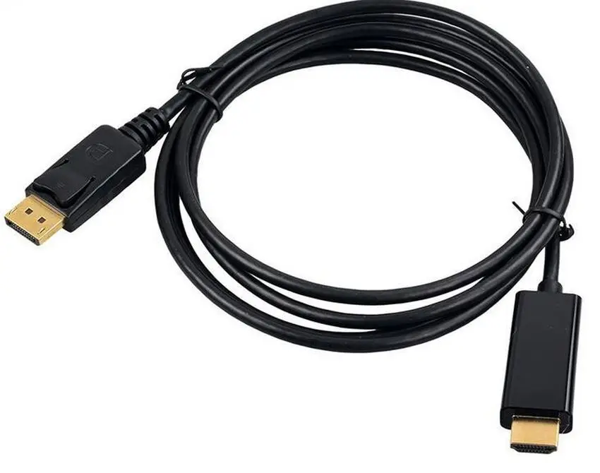 100 шт. 1 8 м/6 футов 3 м 10 порт дисплея Порт DP штекер-HDMI-совместимый штекер M/M кабель