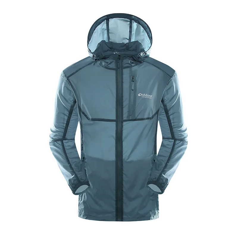

Sun Protection Jacket Unisex Summer Outdoor Skin Windbreaker Quick Dry Fishing Ultra-Thin Breathable Anti-UV Clothing M-5XL